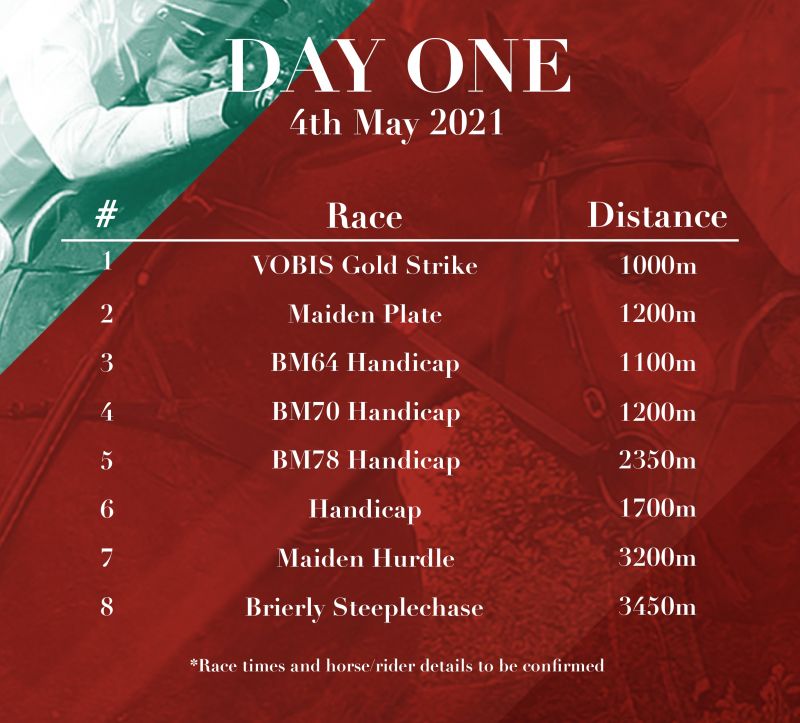 Day One Race Card 01 02